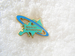 Delcampe - PIN'S    RENAULT   AUTOMATION    Zamak  PICHARD - Renault