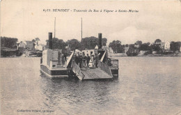 Delcampe - 29-BENODET- TRAVERSEE DU BAC A VAPEUR A SAINTE-MARINE - Bénodet