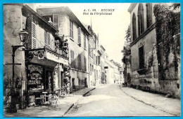 Delcampe - CPA 92 MEUDON - Rue De L'Orphelinat (Epicerie Tabac) - Meudon