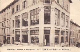 Delcampe - 01-GEX- FABRIQUE DE MEUBLES ET AMEUBLEMENT  F. JEANTIN - Gex