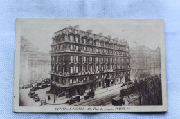 Delcampe - Paris, Central Hôtel, Rue Du Louvre, 1er - Paris (01)