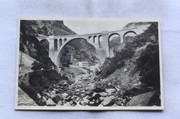 Delcampe - Cpsm , Breil, Ligne Nice Coni, Pont Des Scarassoui, Alpes Maritimes 06 - Breil-sur-Roya