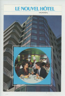 Delcampe - Montréal : Le Nouvel Hotel - Centre Ville Luxueux... (cp Vierge) Façade, Salle à Manger &  Chef De Cuisine - Montreal