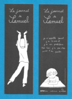 Delcampe - Marque Page.   Émilie Tronche.    Le Journal De Samuel.      éditions Casterman.     Bookmark. - Lesezeichen