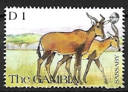 Delcampe - Gambia - MNH ** 1991 : Sassaby - Wild