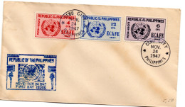 Delcampe - Carta De 1947 Filipinas - Philippines