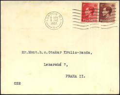 Cover To Prague, Czechoslovakia - Covers & Documents