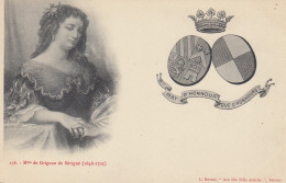 Delcampe - CP GRIGNAN DROME 26 - LA COMTESSE ET SES ARMOIRIES - Grignan