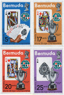 Delcampe - 764296 HINGED BERMUDAS 1975 CAMPEONATOS DEL MUNDO DE BRIDGE - Bermuda