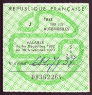 Delcampe - Vignette Automobile 1972, Librairie Maïques, Tours - Autres & Non Classés