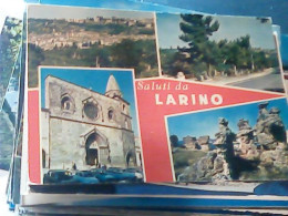 Delcampe - SALUTI DA LARINO(CAMPOBASSO) VEDUTE  VB1976   KI6913 - Campobasso