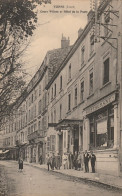 Delcampe - 38. VIENNE. CPA .COURS WILSON ET " HÔTEL DE LA POSTE ".ET RESTAURANT. ANIMATION. PERSONNEL DE L’HÔTEL - Vienne