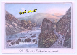 Delcampe - {100665} 64 Pyrénées Atlantiques Pays Basque, Vieilles Gravures Du 18e Siècle, Le Pas De Roland Et Gorges De La Nive - Itxassou