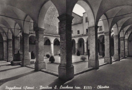 Delcampe - CARTOLINA  POGGIBONSI SIENA TOSCANA BASILICA S. LUCCHESE Sec. XIII CHIOSTRO VIAGGIATA 1966   X44 - Siena