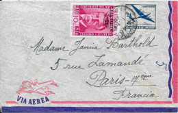 Delcampe - Sur Lettre  VIA AEREA    URUGUAY - Uruguay