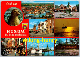 Delcampe - Husum - Mehrbildkarte - Das Tor Zu Den Halligen - Husum