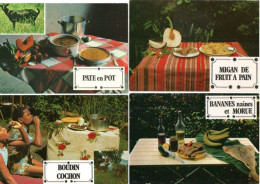 Delcampe - 10 CPM Recettes De Cuisine Antillaise. MARTINIQUE - Küchenrezepte