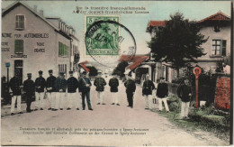 Delcampe - PC SUR LA FRONTIÉRE FRANCO-ALLEMANDE, Vintage Postcard (b31096) - Zoll