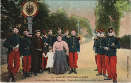 Delcampe - PC GRAVLOTTE MARS LA TOUR, SOLDATS FRANCAIS, Vintage Postcard (b31092) - Zoll