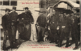 Delcampe - PC A LA SCHLUCHT, EN CHIERS SE FAIENCE, GUERRE DE 1914, Vintage Postcard(b31074) - Zoll