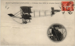 Delcampe - PC AVIATION, L'AVIATEUR HENRI BERLOT SUR SOMMER, Vintage Postcard (b24393) - Flieger