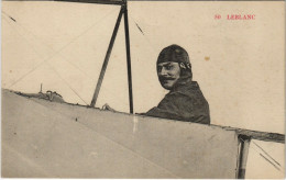 Delcampe - PC AVIATION, AVIATEUR LEBLANC, Vintage Postcard (b24527) - Flieger