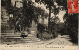 Delcampe - CPA PARIS 18e - L'Entrée Du Chateau Des Bouillards (59831) - Paris (18)