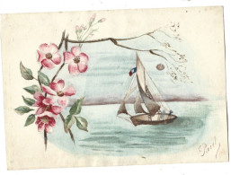 Delcampe - Bateau  - De  Voile - Segelboote