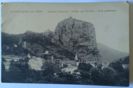 Delcampe - CPA 04 CASTELLANE Vue Générale TB PLAN D'ensemble - Castellane