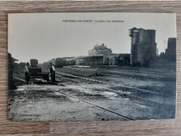Delcampe - 85 FONTENAY LE COMTE LA GARE VUE INTERIEURE - Fontenay Le Comte