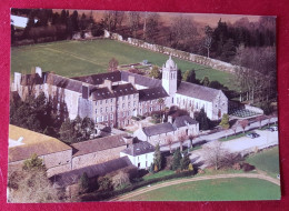 Delcampe - CPM - Abbaye Notre Dame De Grâce - Bricquebec - Vue Aérienne Du Monastère - Bricquebec