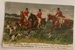 Delcampe - P61-illustrateur, Hoffmann, La Chasse, Publicité,declie Montet - Jagd
