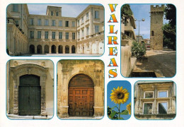 Delcampe - 1 AK Frankreich * Valréas – Mit Dem Château De Simiane (heute Rathaus) Tour Du Tivoli Als Monument Historique Eingestuft - Valreas