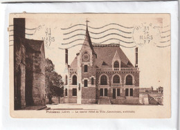 Delcampe - CPA :  14 X 9  -  Puiseaux  - Le Nouvel Hôtel De Ville - Puiseaux