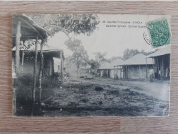 Delcampe - KINDIA Quartier Syrien Syrian Quater Afrique Occidentale Haute GUINEE Voyagé - Französisch-Guinea