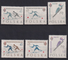 Delcampe - 1962. Poland - Sports - Ski
