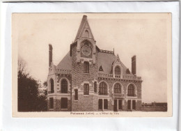 Delcampe - CPA :  14 X 9  -  Puiseaux  - L' Hôtel De Ville - Puiseaux