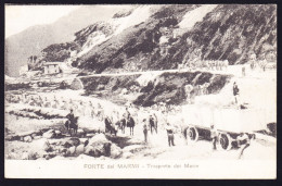 Delcampe - 1922 Marmortransport. Gelaufene AK Forte Dei Marmi. - Lucca