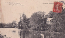 Delcampe - ENVIRONS DE FOUGERES SAINT GERMAIN EN COGLES L'ETANG DU CHATEAU DE MARIGNY TBE - Fougeres