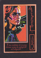 Delcampe - CPM Fascisme Tirage Limité Numéroté Signé Par Jihel En 30 Ex. Numérotés - Philosophie