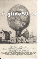 Delcampe - Histoire De L'Aérostation - Aérostat De Miollan Et Janinet Construit Et Expérimenté à L'Observatoire Les 17 Et - NEUVE ! - Fesselballons