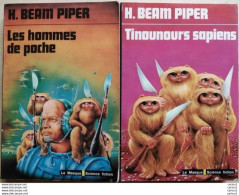 Delcampe - C1 H. Beam PIPER Les HOMMES DE POCHE / TINOUNOURS SAPIENS Little FUZZY Complet PORT INCLUS France - Le Masque SF