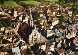 Delcampe - Saint Calais L'église  Vue Générale Aérienne - Saint Calais