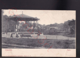 Delcampe - Ostende - Parc - Kiosque - Postkaart - Oostende