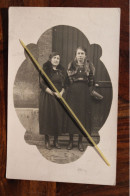 Delcampe - Carte Photo 1917 Veuves De Guerre Pichon Trotel Damboise CPA Ak Tirage Print Vintage - Weltkrieg 1914-18