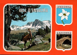 Delcampe - CPM - VALLS D'ANDORRA - VALL D'ENVALIRA (Isard) - Edition M.c.Iscla - Andorra