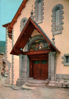 Delcampe - CPM - VALLEES D'ANDORRE - ANDORRA La VELLA - Porte De L'Eglise Paroissiale - Edition Agata - Andorra