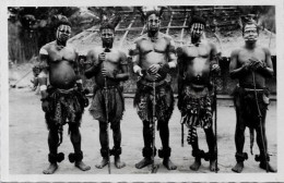 Delcampe - CPSM Afrique Noire Fétiche Non Circulée CONGO Masques Pauleau 48 - Französisch-Kongo