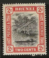 Delcampe - Brunei   .  SG  .    24  (2 Scans)      .      1907    .     *       .   Mint-hinged - Brunei (...-1984)