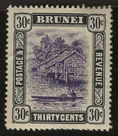 Delcampe - Brunei   .  SG  .    31  (2 Scans)      .      1907    .     *      .   Mint-hinged - Brunei (...-1984)